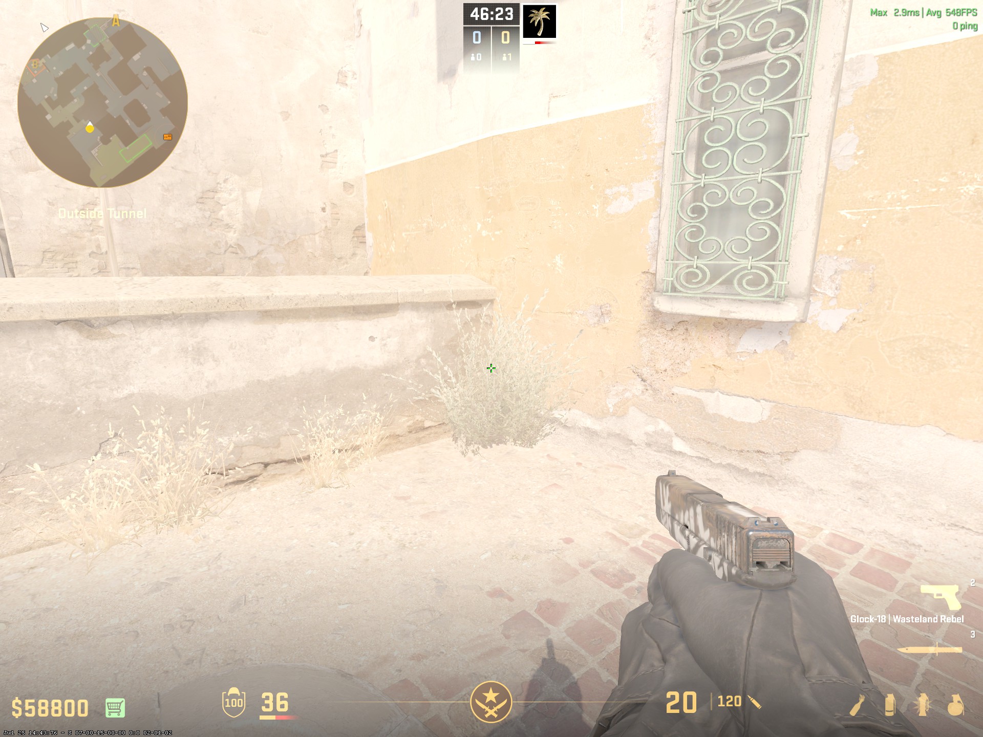 B Window Smoke