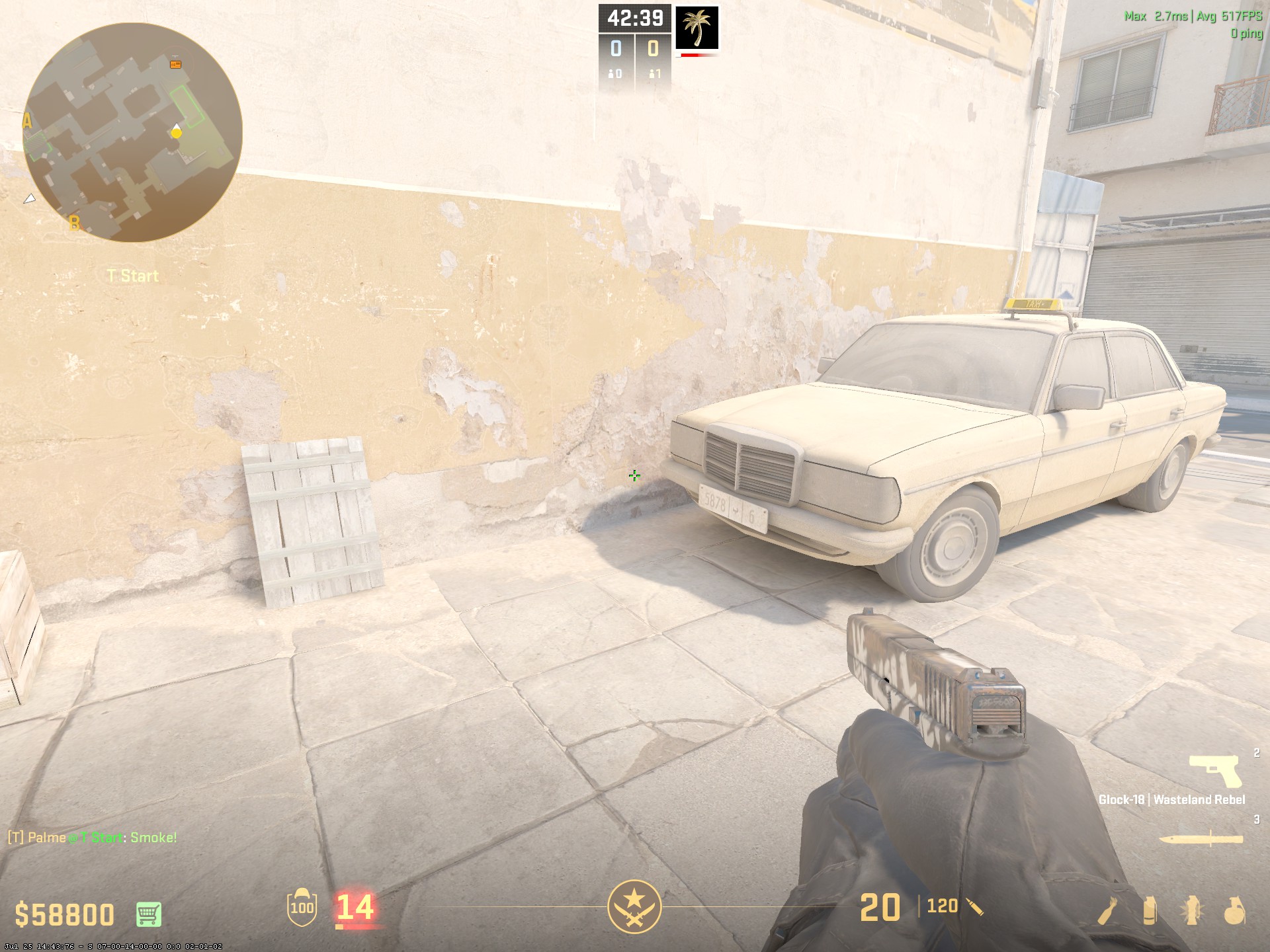 B Door Smoke